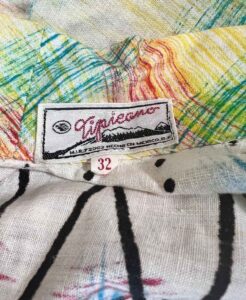 1950’s colorful hand-painted Mexican full circle skirt - Image 4